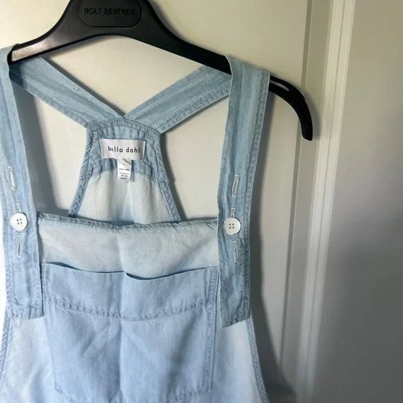Bella Dahl Chambray Overalls - Picture 1 of 4